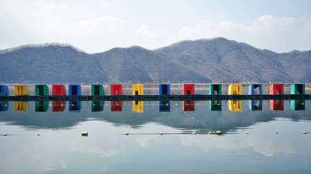 Scenery in Chuncheon, Koreaの写真素材