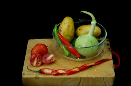 fresh vegetablesの写真素材