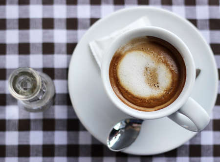 Coffee with brandyの写真素材