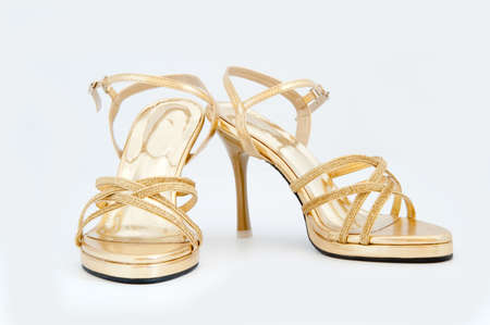 high-heeled shoesの写真素材