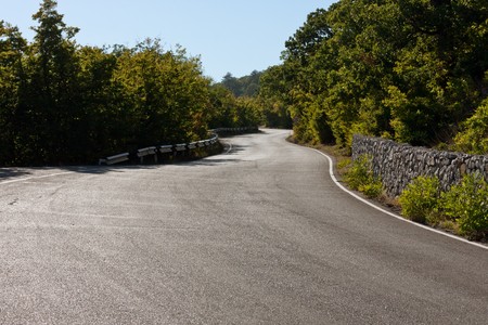 SEVASTOPOL, UK-11 September: part of the race track, Race Yalta Prime Rally, September 11, 2010 in Yalta, Ukraine.のeditorial素材