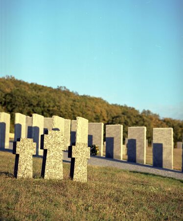 Cemetery of German soldiers in Sevastopol, Ukraine.のeditorial素材