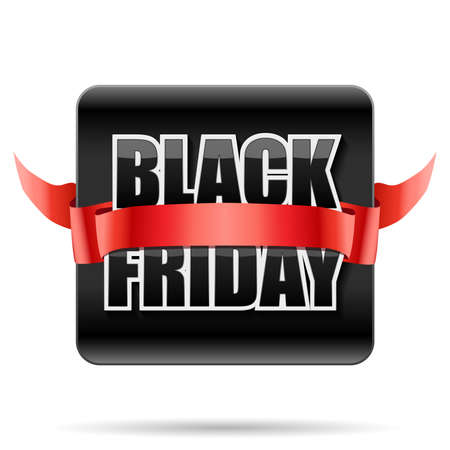 Black Friday Sale badgeのイラスト素材