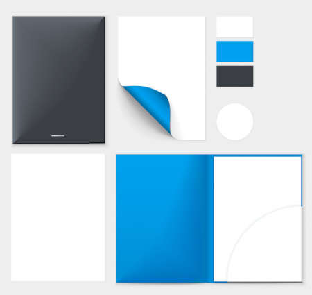 Corporate style templateのイラスト素材