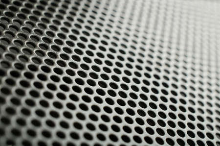 Gray metal speaker meshの写真素材