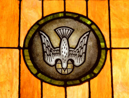 Crystal art in a colonial church in San Juan, Puerto Ricoの写真素材