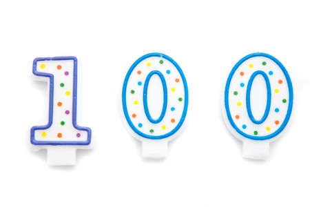 Three candles on the white backgroundの写真素材