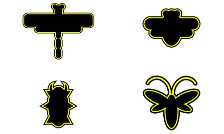 insect illustrationのイラスト素材