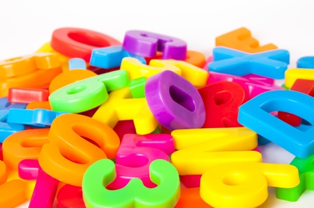 letters and numbers