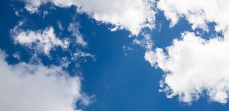 blue sky with cloud