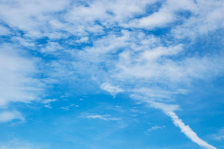 Blue sky with cloud