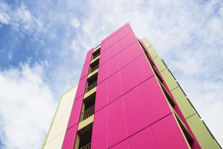 Modern Office Buildings. Bottom Up Viewのeditorial素材