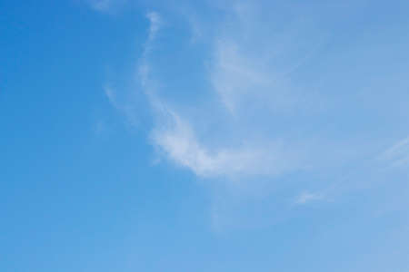 blue sky with cloudsの写真素材