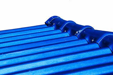 Roof house with tiled roofの写真素材