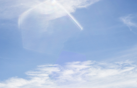 blue sky with clouds