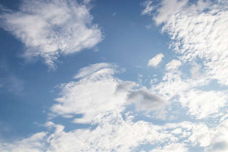 blue sky with clouds