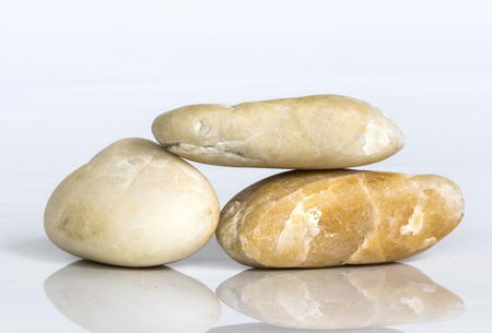 White stone on backgroundの写真素材