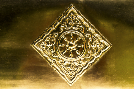 gold texture wall and backgroundの写真素材