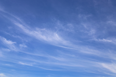 blue sky with clouds backgroundの写真素材
