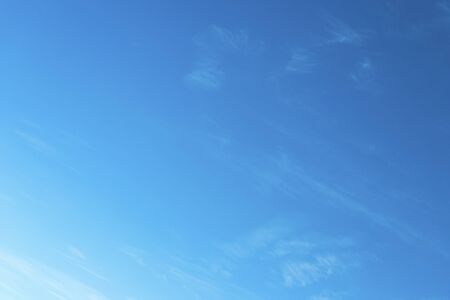 blue sky background with cloudsの写真素材