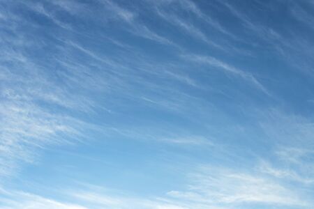 blue sky background with cloudsの写真素材