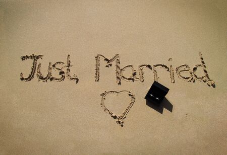 Just marriedの写真素材