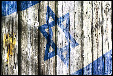 israel flagの写真素材