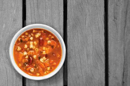 vegetable soupの写真素材