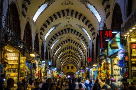 Grand bazaar in istanbul cityのeditorial素材