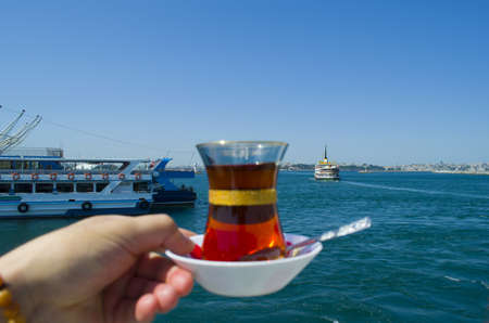 tea pleasure in istanbulのeditorial素材