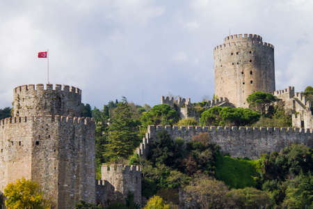 rumeli castle in istanbulのeditorial素材