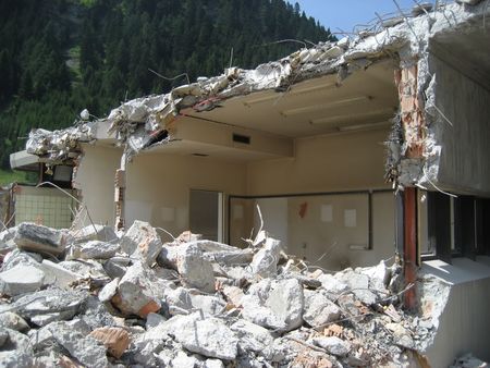 demolitionの写真素材