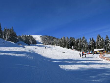 Winter in austria 2010の写真素材