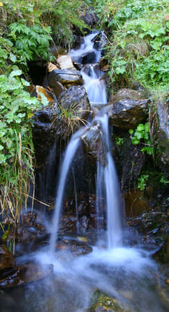 waterfallの写真素材