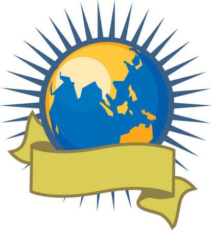 Logo or symbol design for international industryのイラスト素材