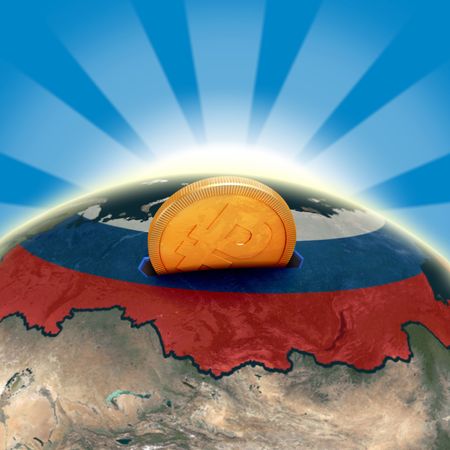 Russia moneyboxの写真素材