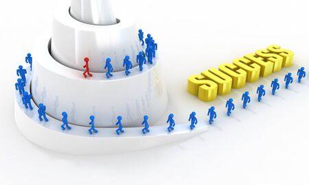 Road to successの写真素材