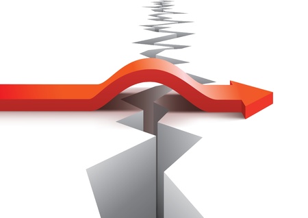 Risk and success conceptのイラスト素材