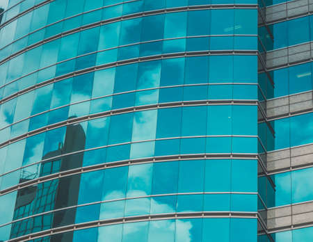 Skyscraper Buildings and Sky View in Big City