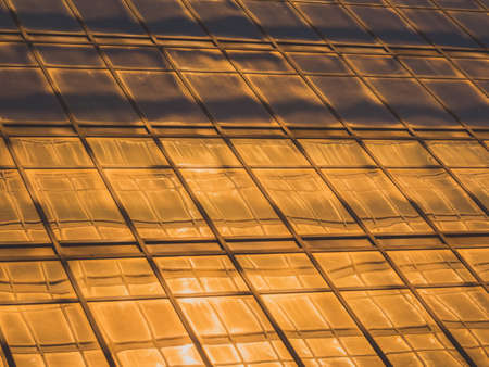 Skyscraper Buildings and Sky View in Big Cityの写真素材