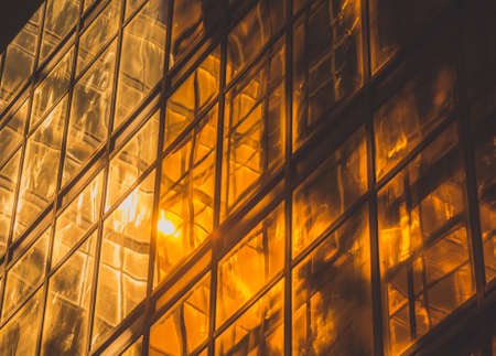 Skyscraper Buildings and Sky View in Big Cityの写真素材