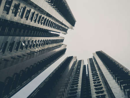 Skyscrapers View From Ground