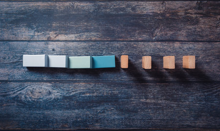 Social distance concept.の写真素材