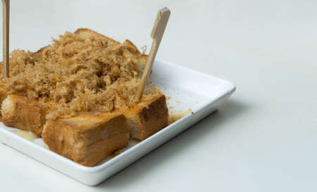 Dried shredded pork breadの写真素材