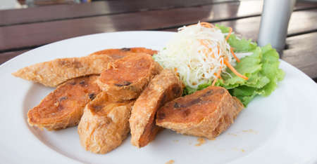 Crispy Prawn Rolls or Deep fried shrimp rolledの写真素材