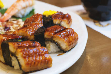 unagi sushiの写真素材
