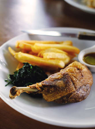 Duck Breast in Orange Sauceの写真素材