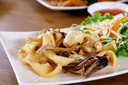 Sun Dried Squidの写真素材