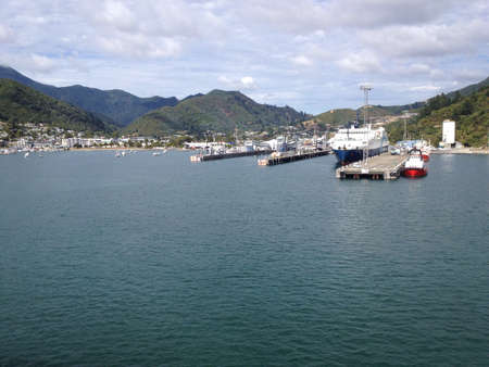 The Wharf of Picton New Zealandの素材