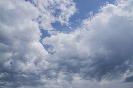 Clouds in the summer sky.の写真素材